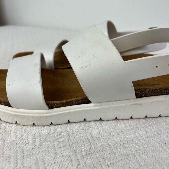 Matt & Natt EU 41 US 11 Women’s Ashai Vegan Leather Supple Footbed Sandals Italy - Picture 5 of 15
